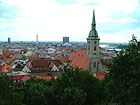 BRATISLAVA: Pohled na msto z Bratislavskho hradu  