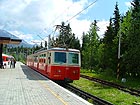 VYSOK TATRY: souprava tzv. zubaky ze trby na trbsk pleso